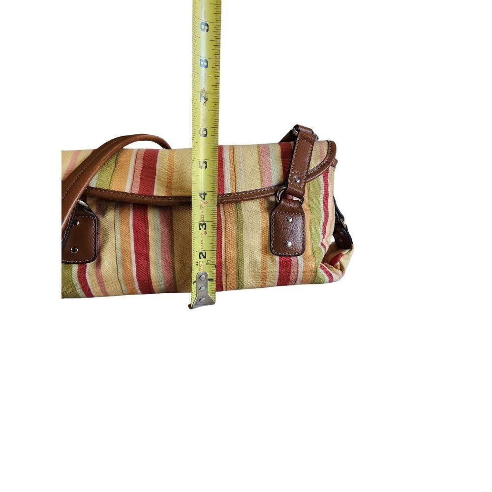 Striped Relic Shoulder Purse - Picture 3 of 14